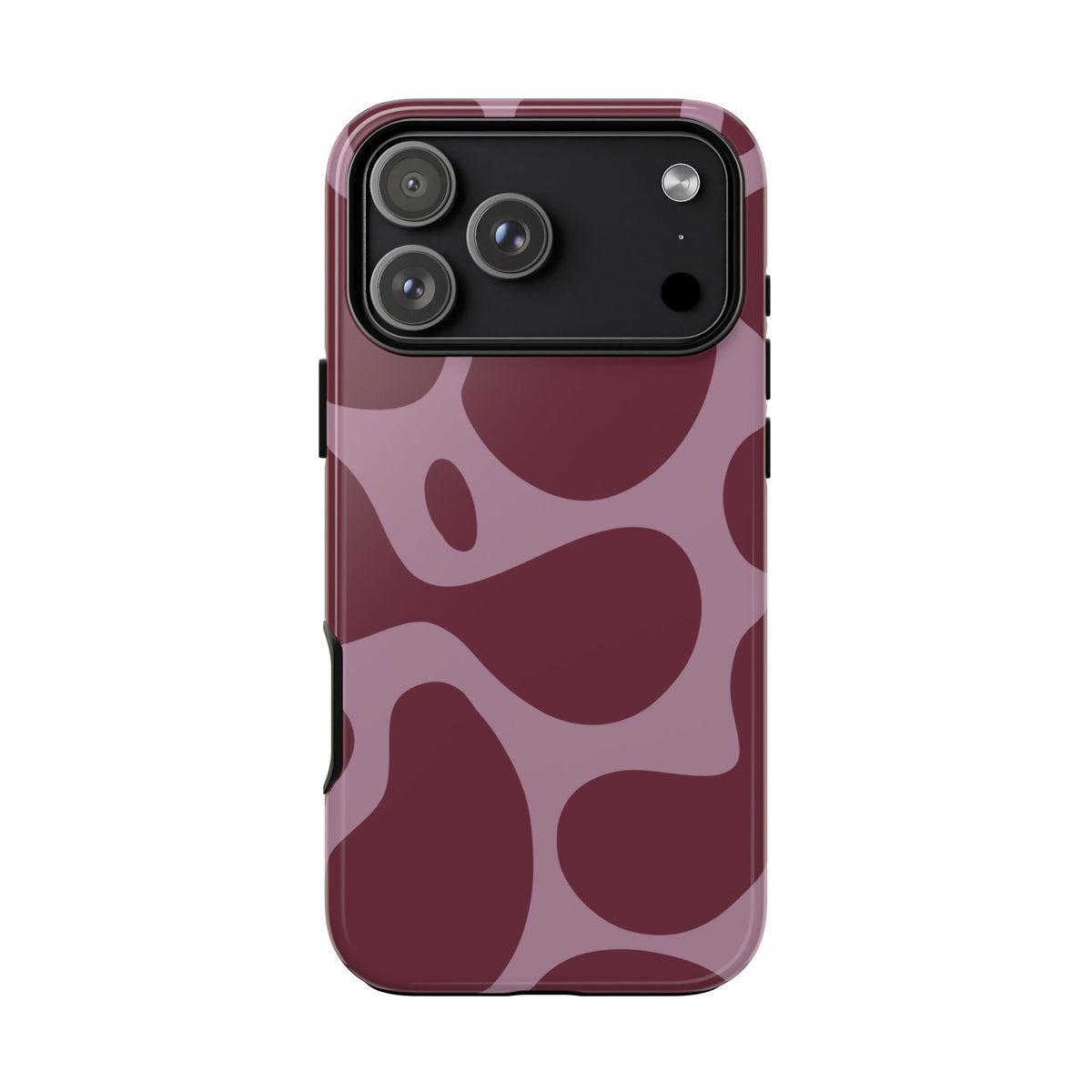 Abstract Burgundy Phone Case