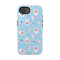 Blue & Pink Floral Phone Case