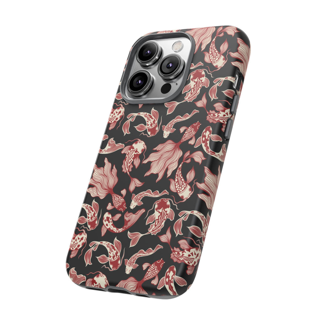 Crimson Koi Phone Case