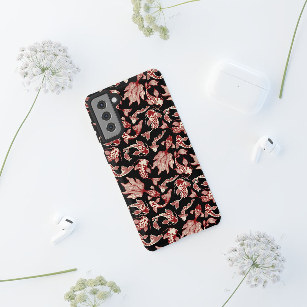 Crimson Koi Phone Case