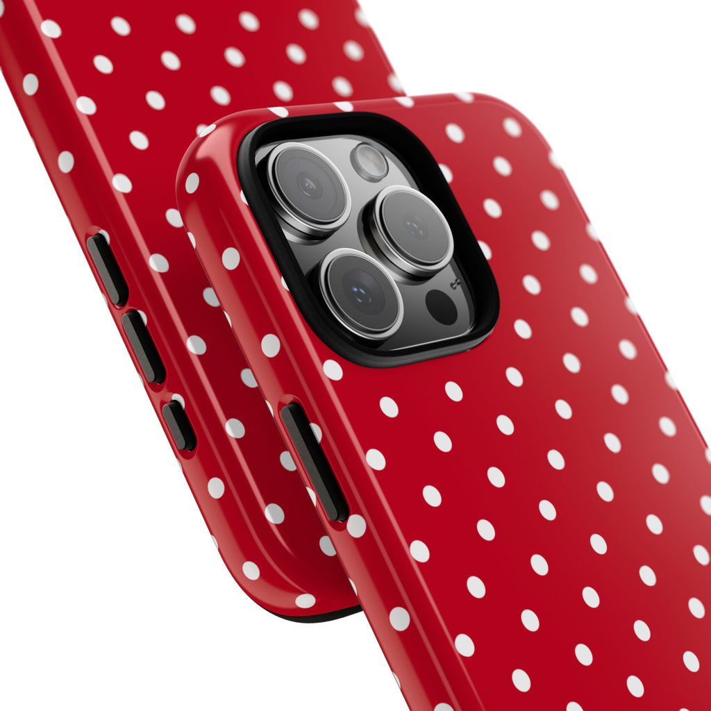 Red Polka Dot Phone Case
