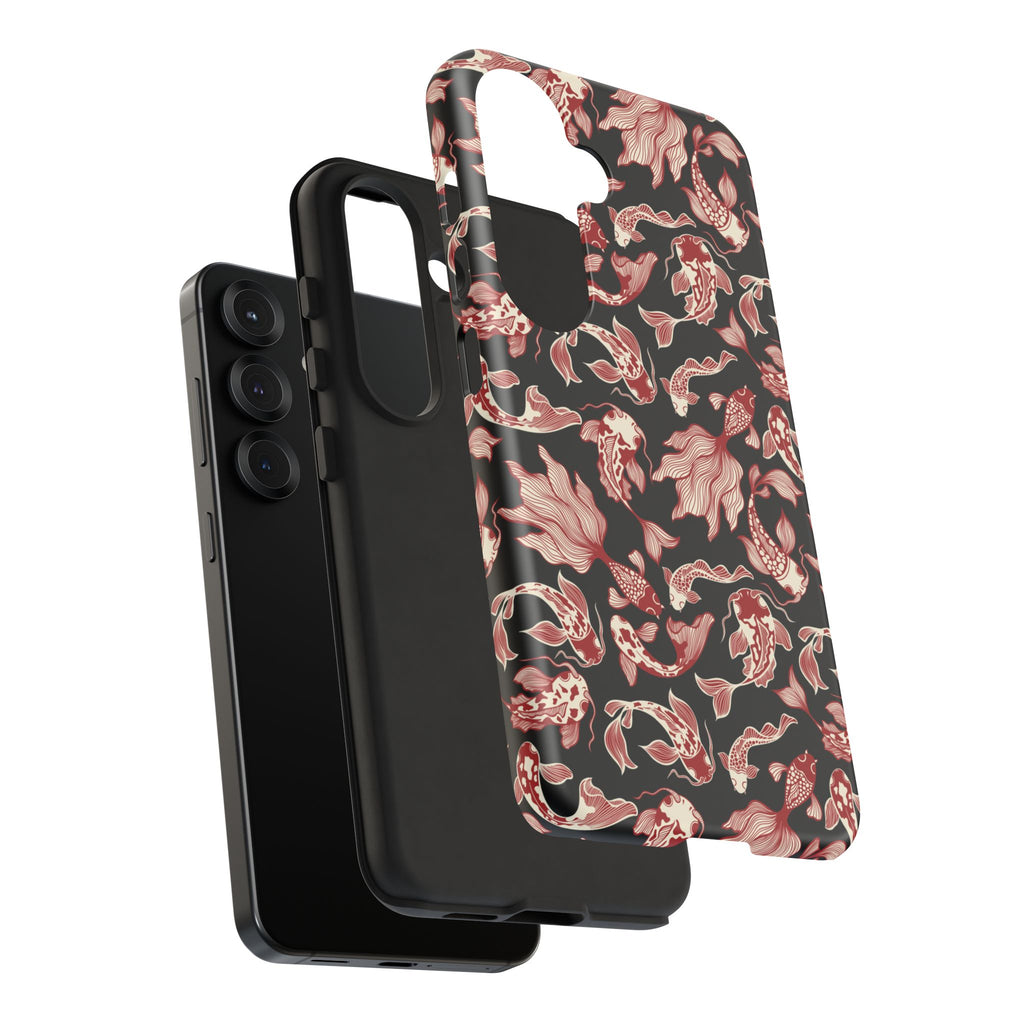Crimson Koi Phone Case