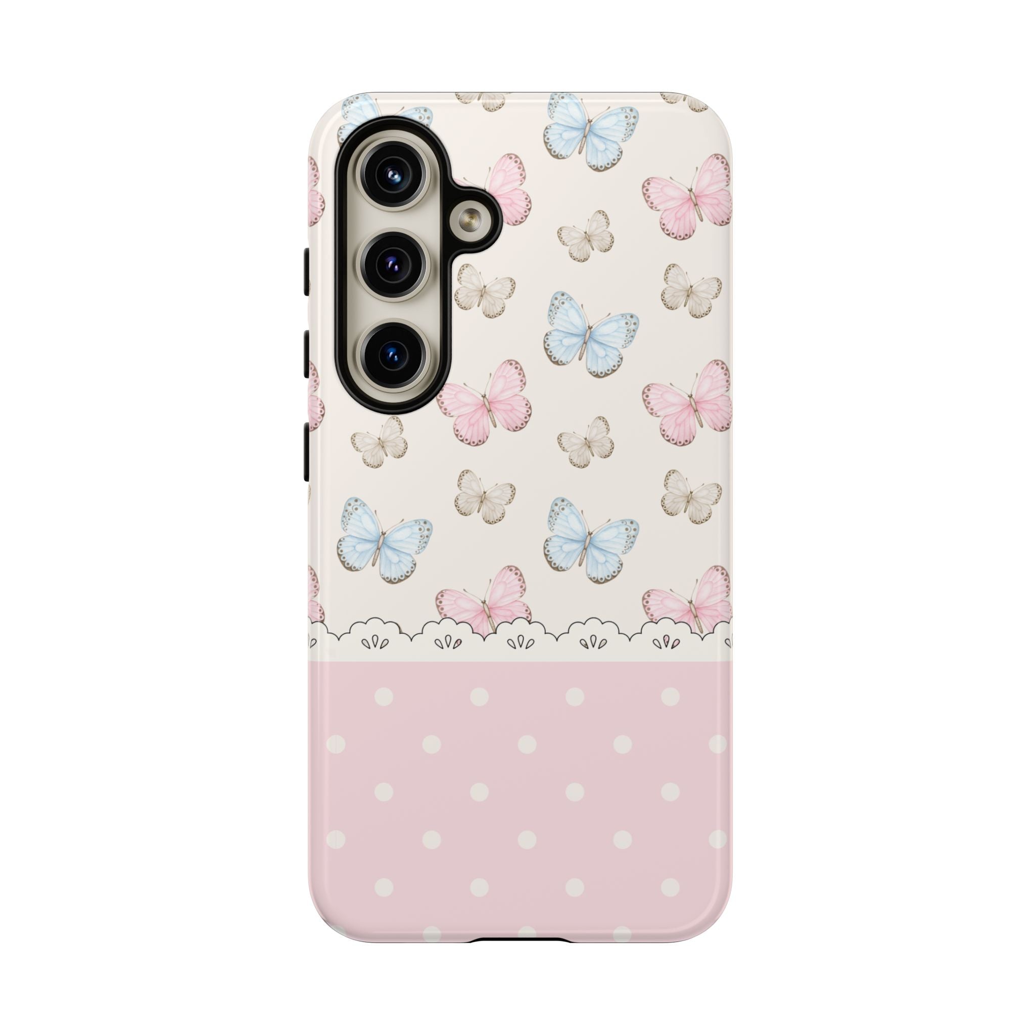 Butterfly Polka Dot Phone Case