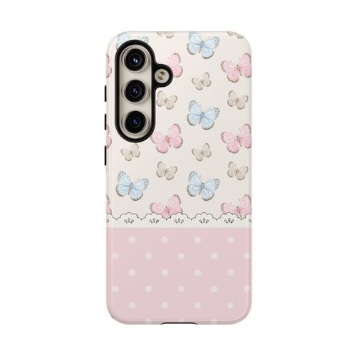 Butterfly Polka Dot Phone Case