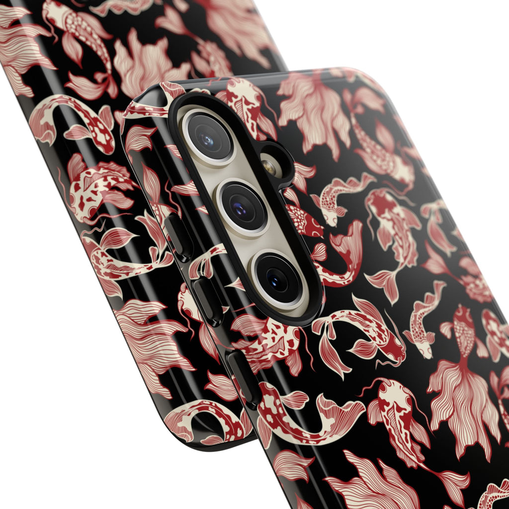 Crimson Koi Phone Case