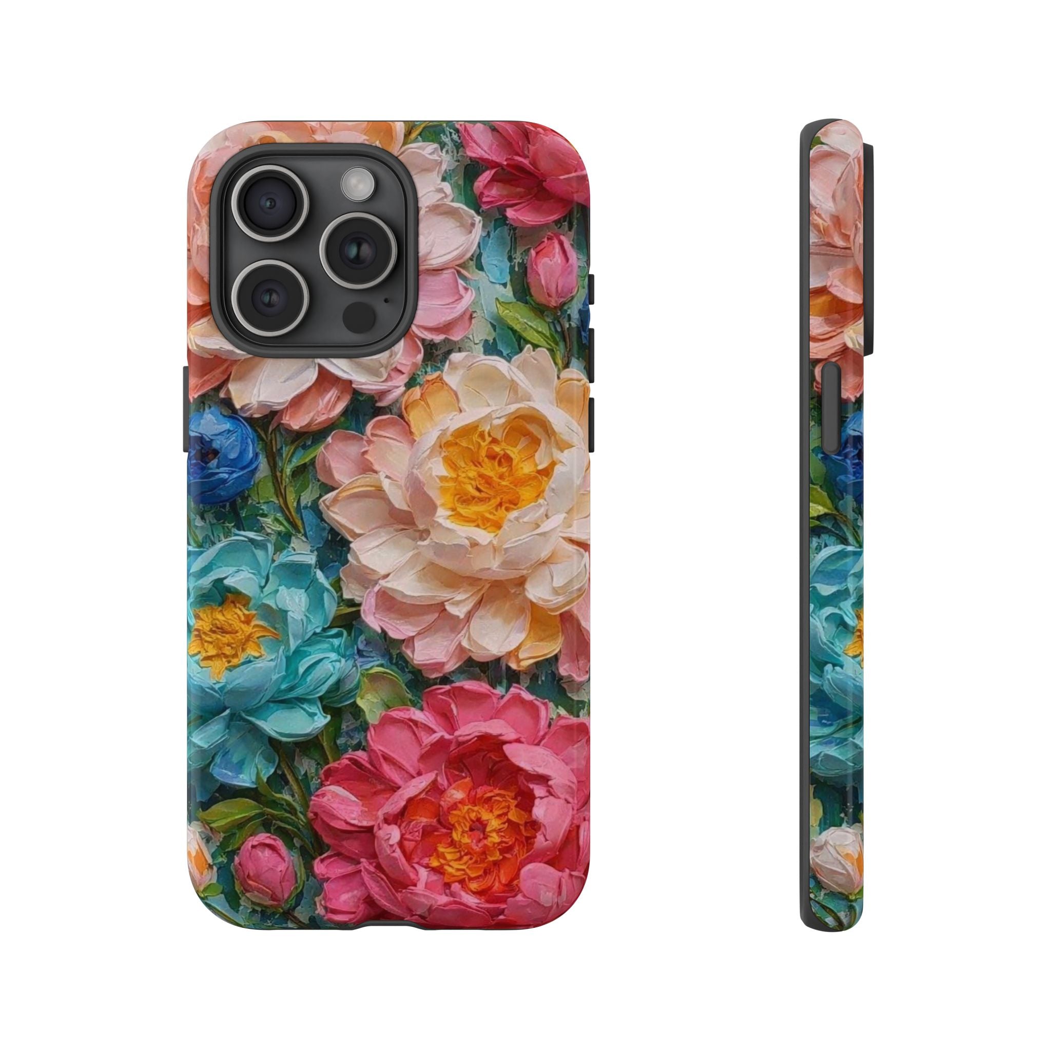 Colorful Peony Phone Case