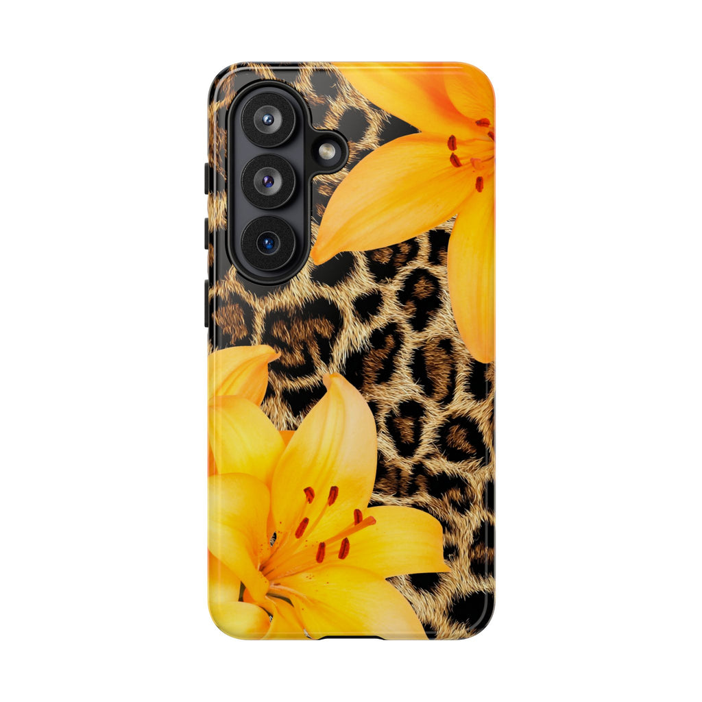 Leopard Lily Phone Case