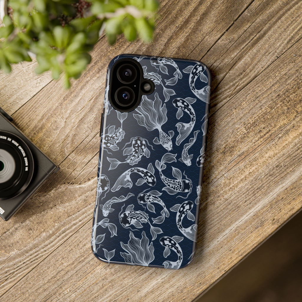 Moonlit Koi Phone Case