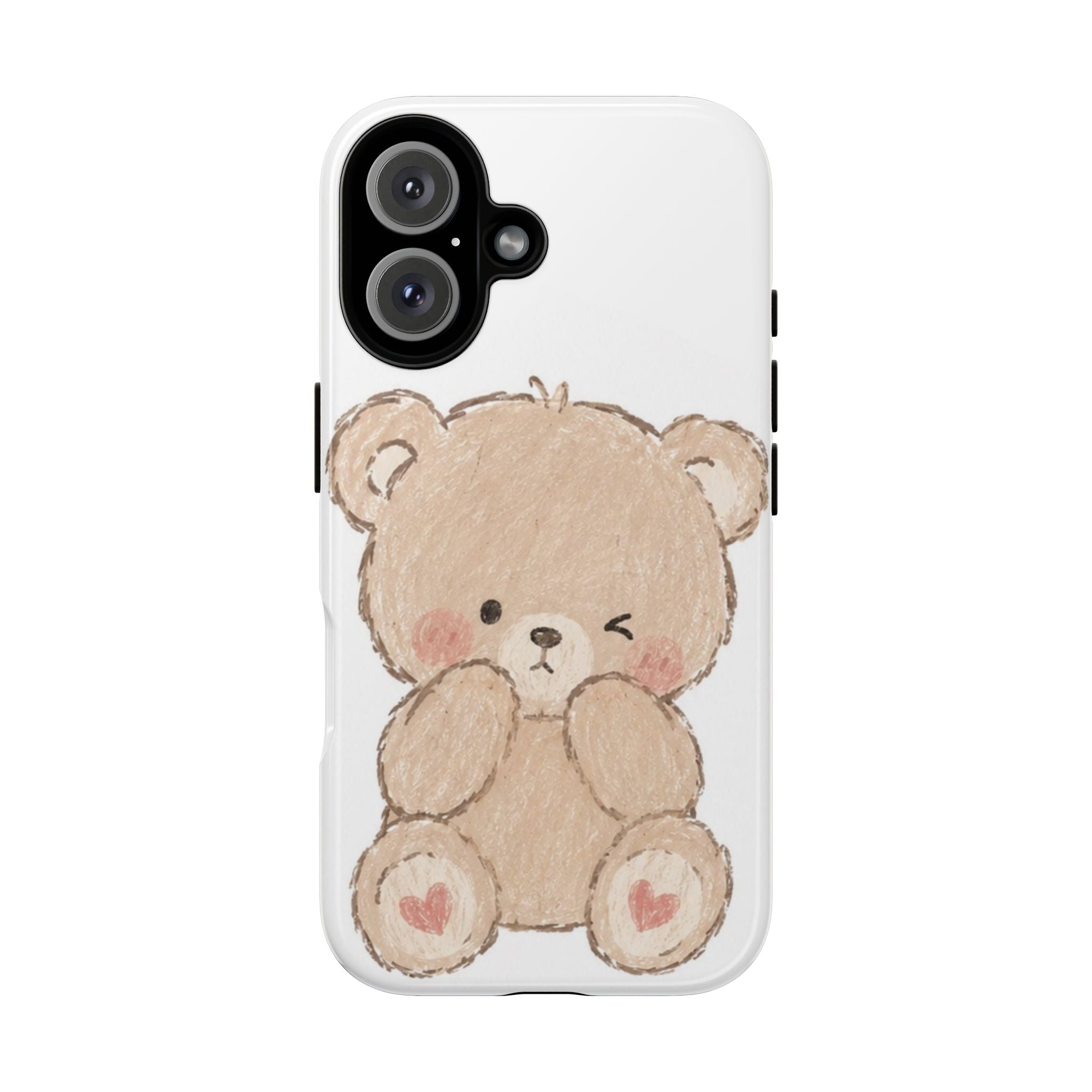 Winking Teddy Bear Phone Case