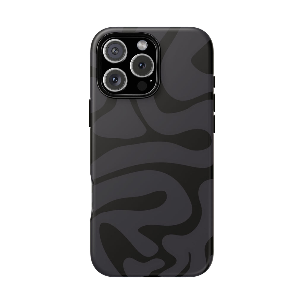 Black Swirl Phone Case
