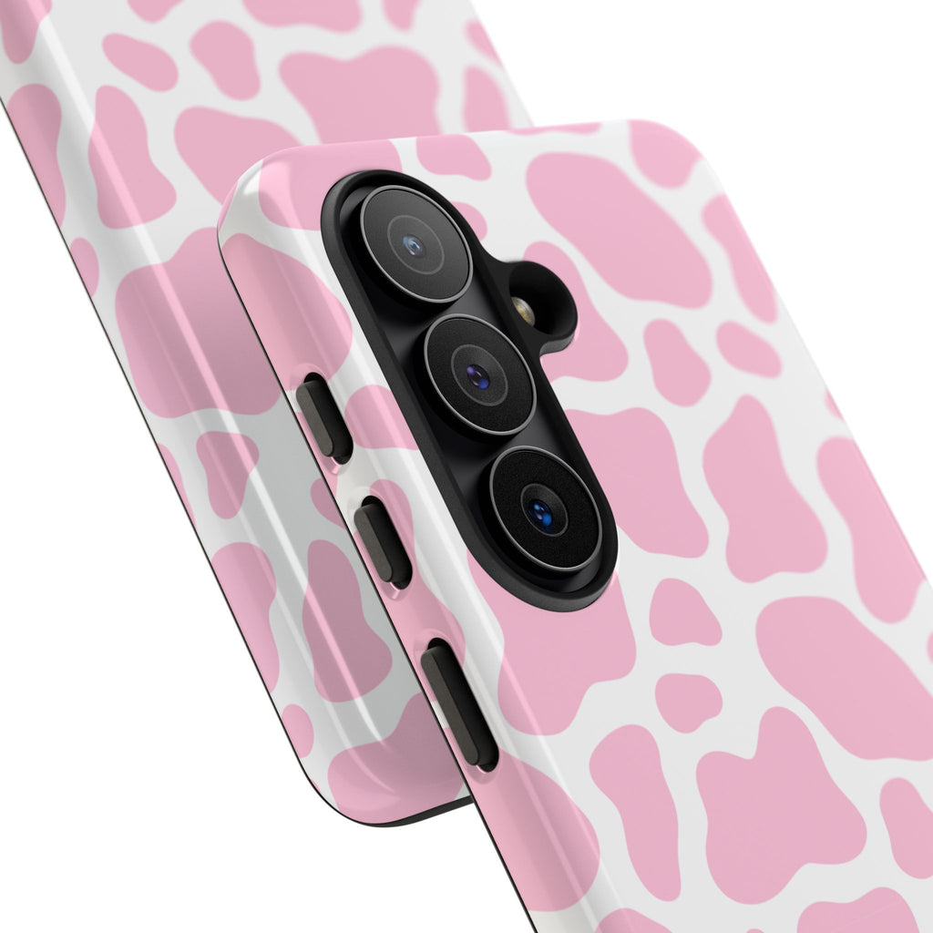Pink Cow Print Phone Case
