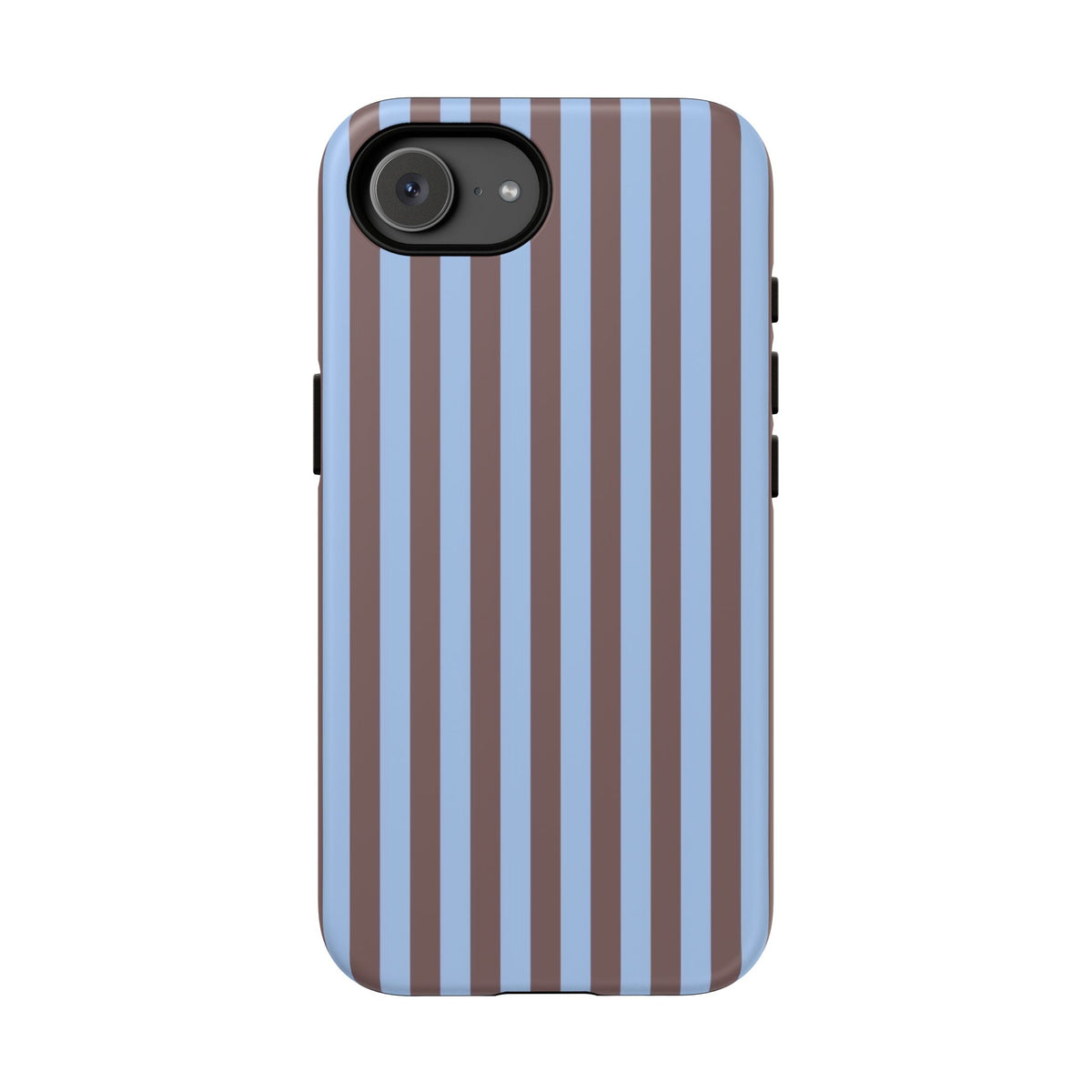 Blue & Brown Stripe Phone Case