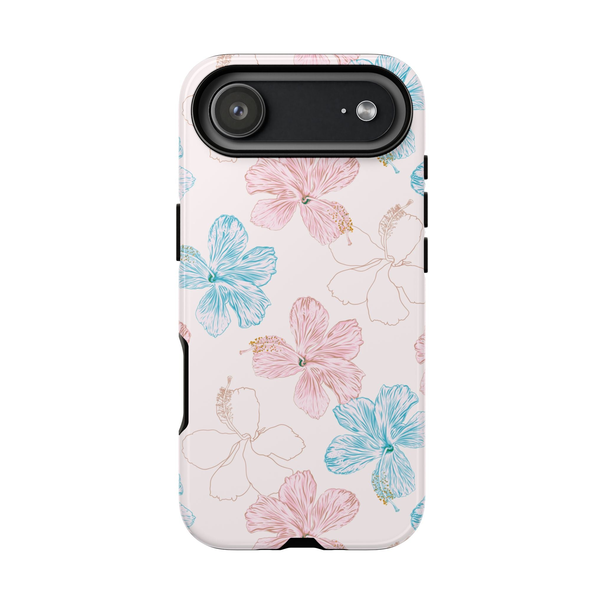 Pastel Hibiscus Phone Case