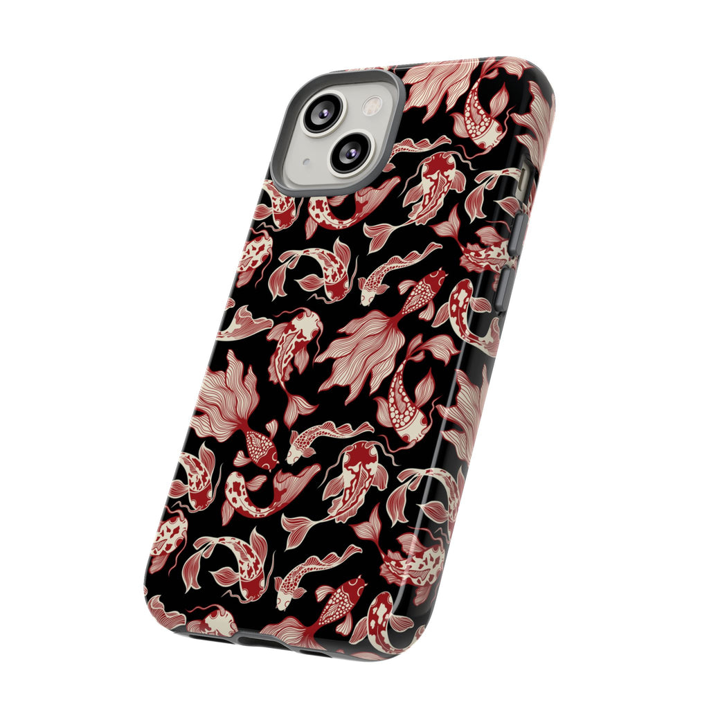 Crimson Koi Phone Case