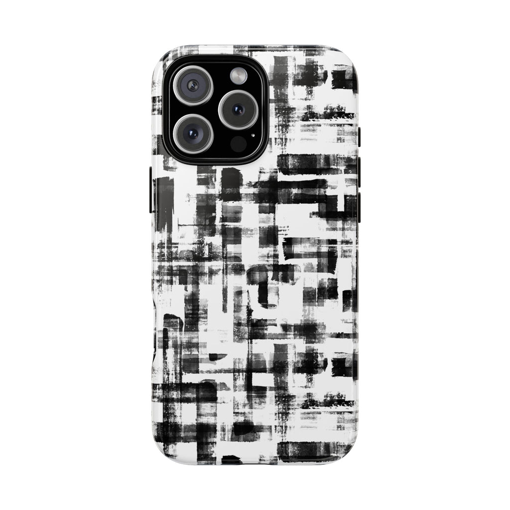 Black & White Abstract Phone Case