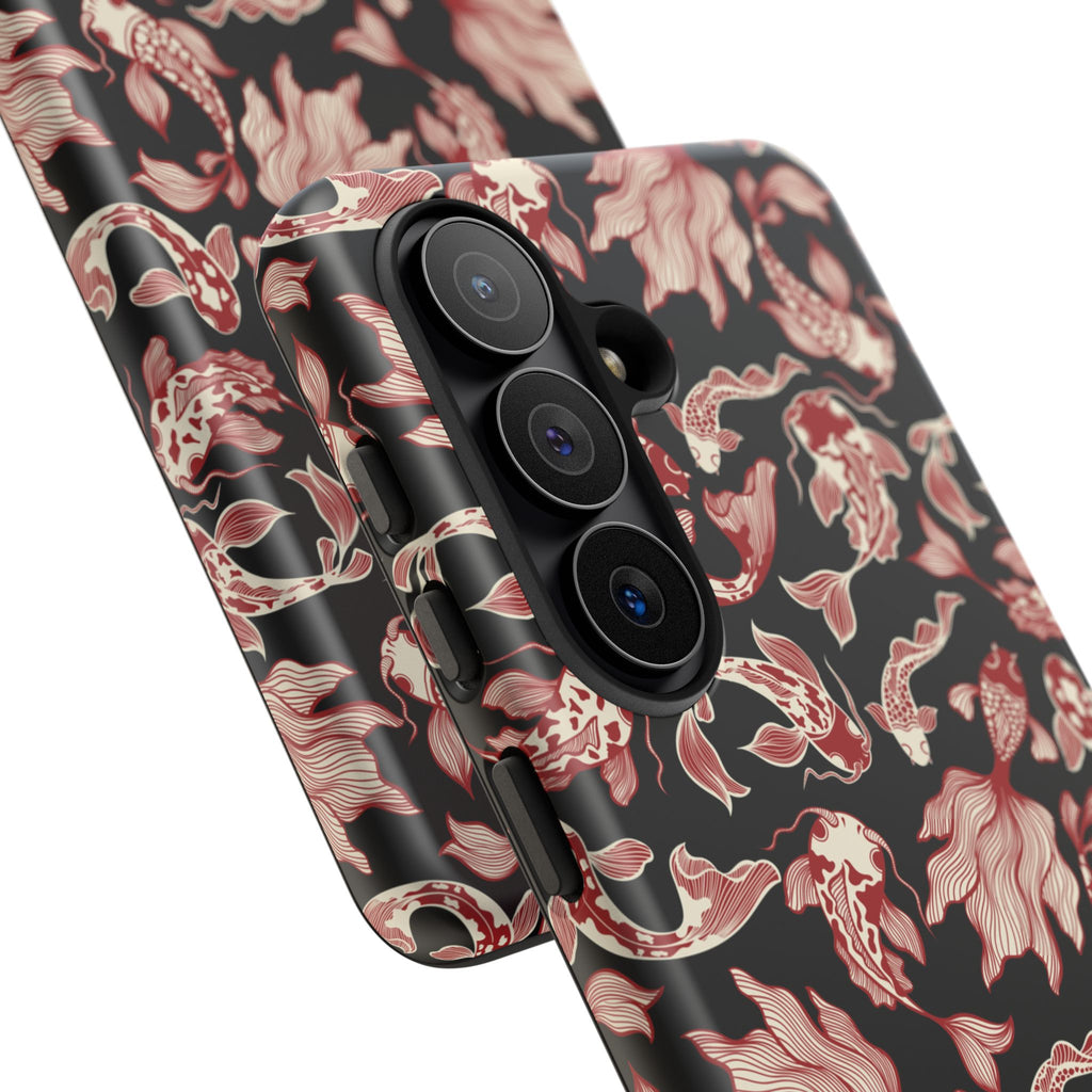 Crimson Koi Phone Case
