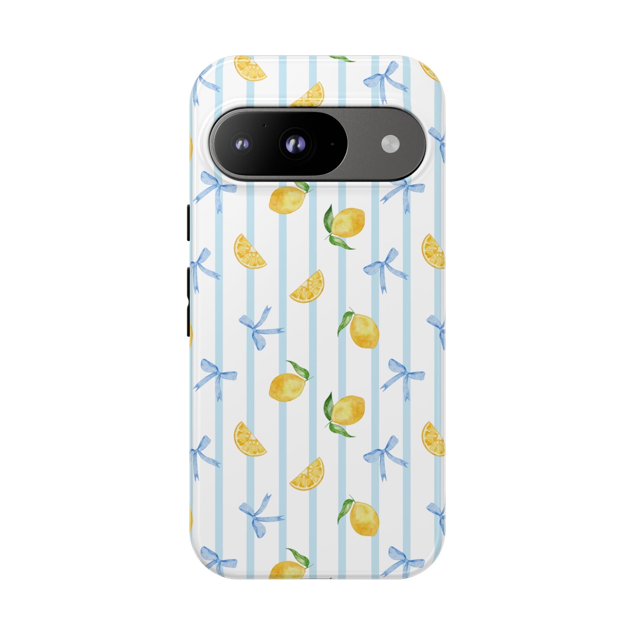 Lemon Stripes Phone Case
