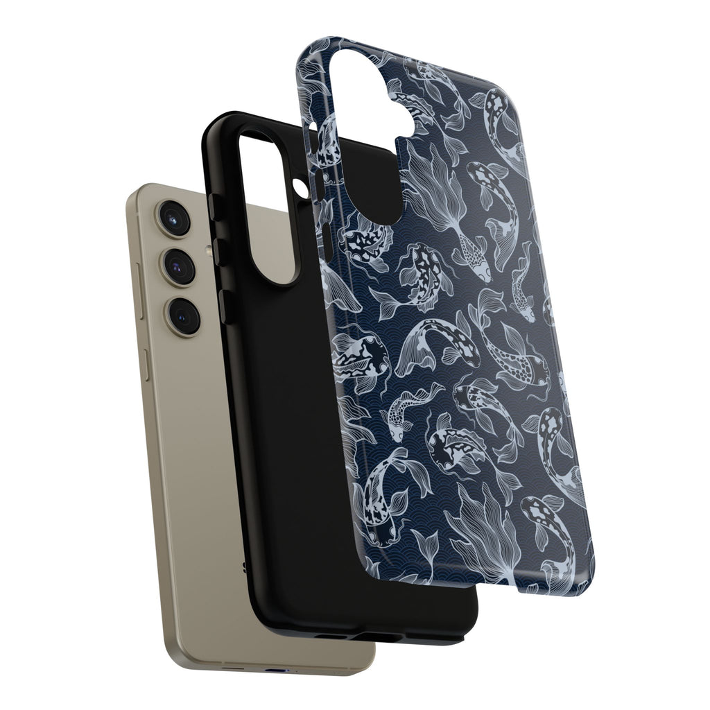 Moonlit Koi Phone Case