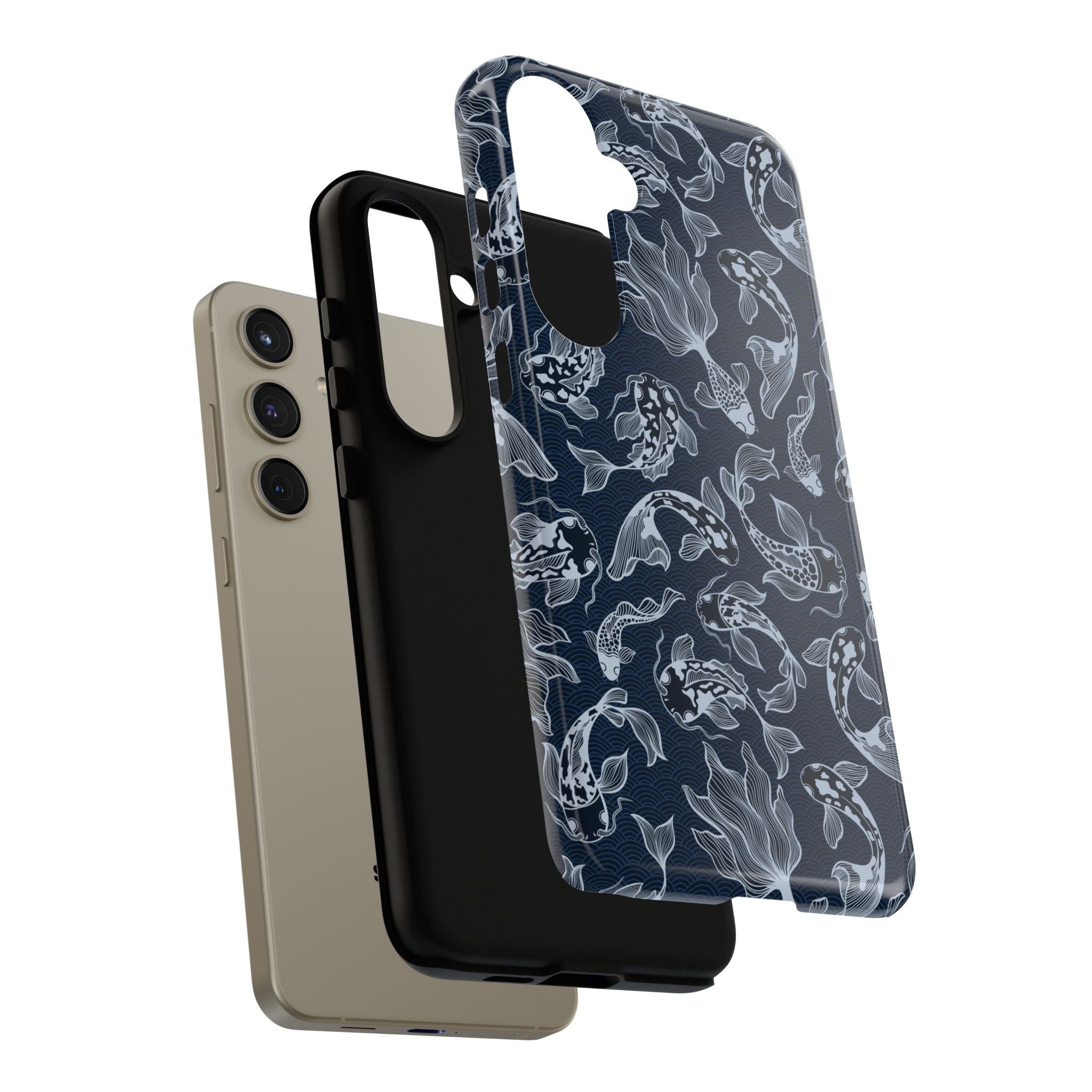 Moonlit Koi Phone Case