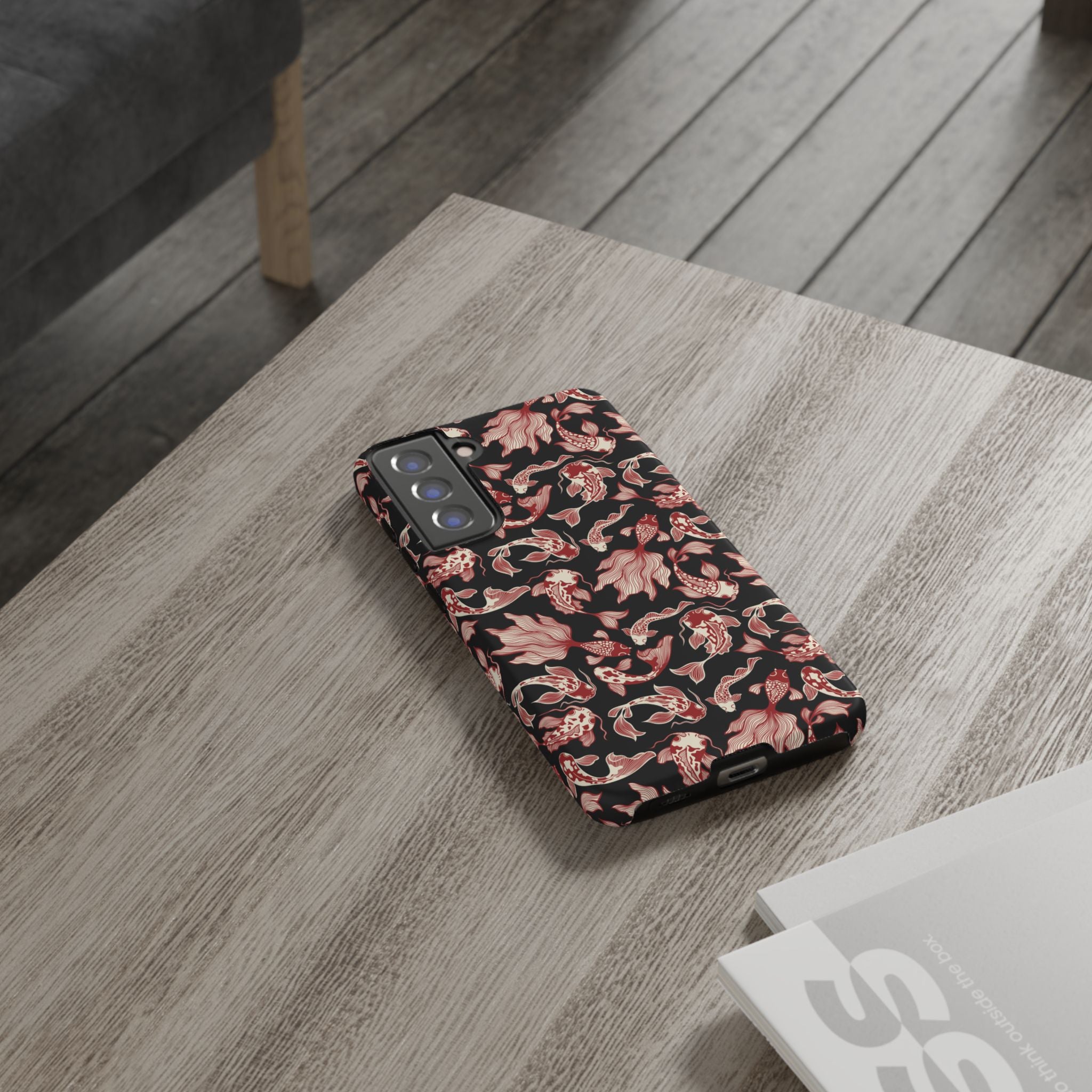 Crimson Koi Phone Case