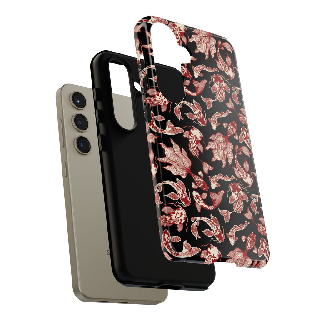 Crimson Koi Phone Case