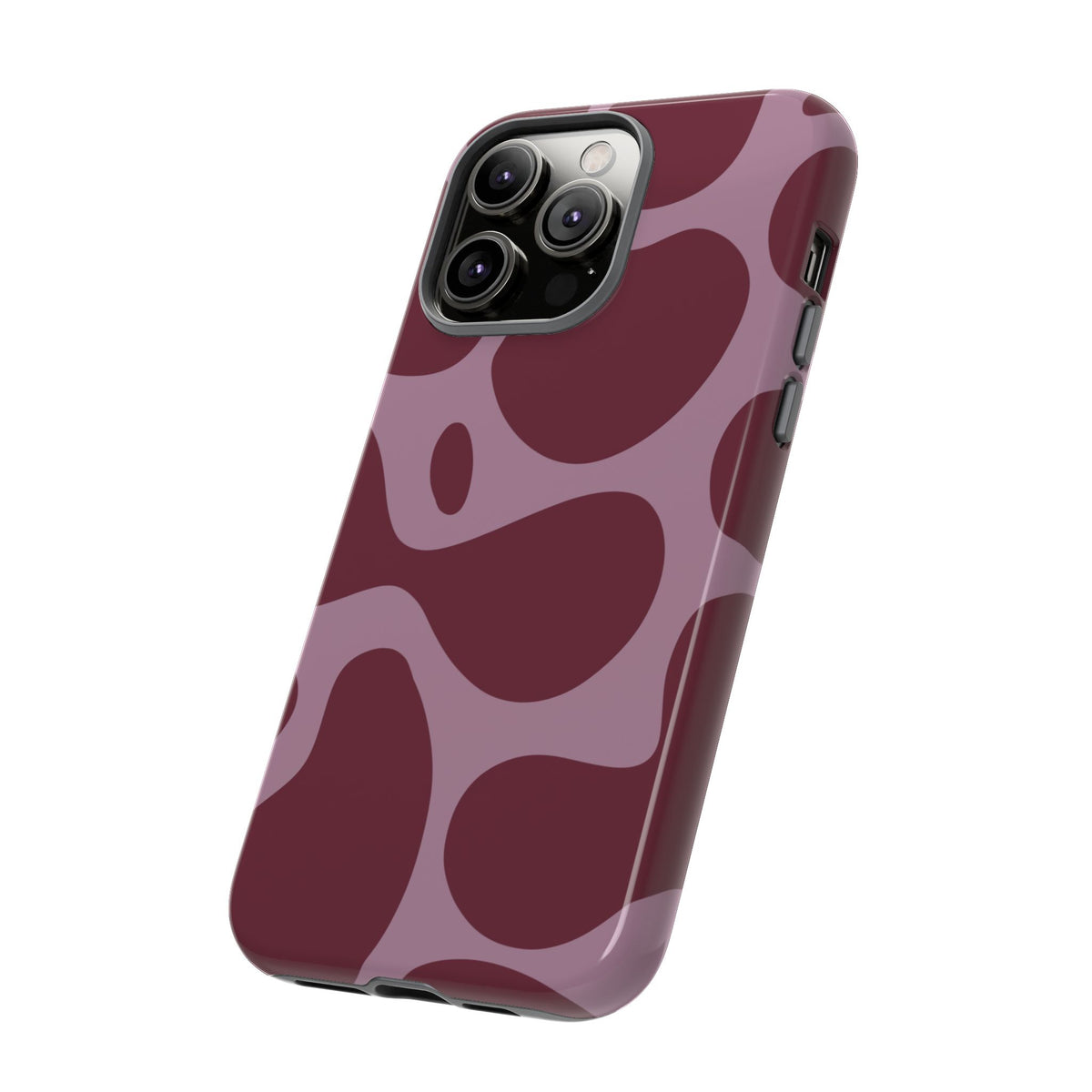 Abstract Burgundy Phone Case