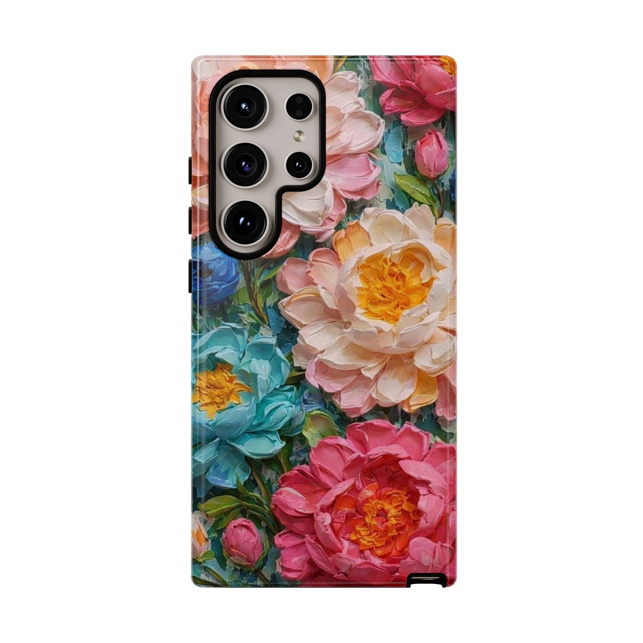 Colorful Peony Phone Case