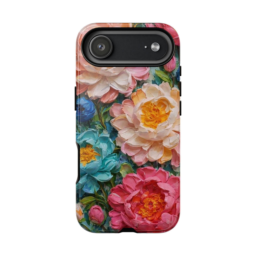 Colorful Peony Phone Case