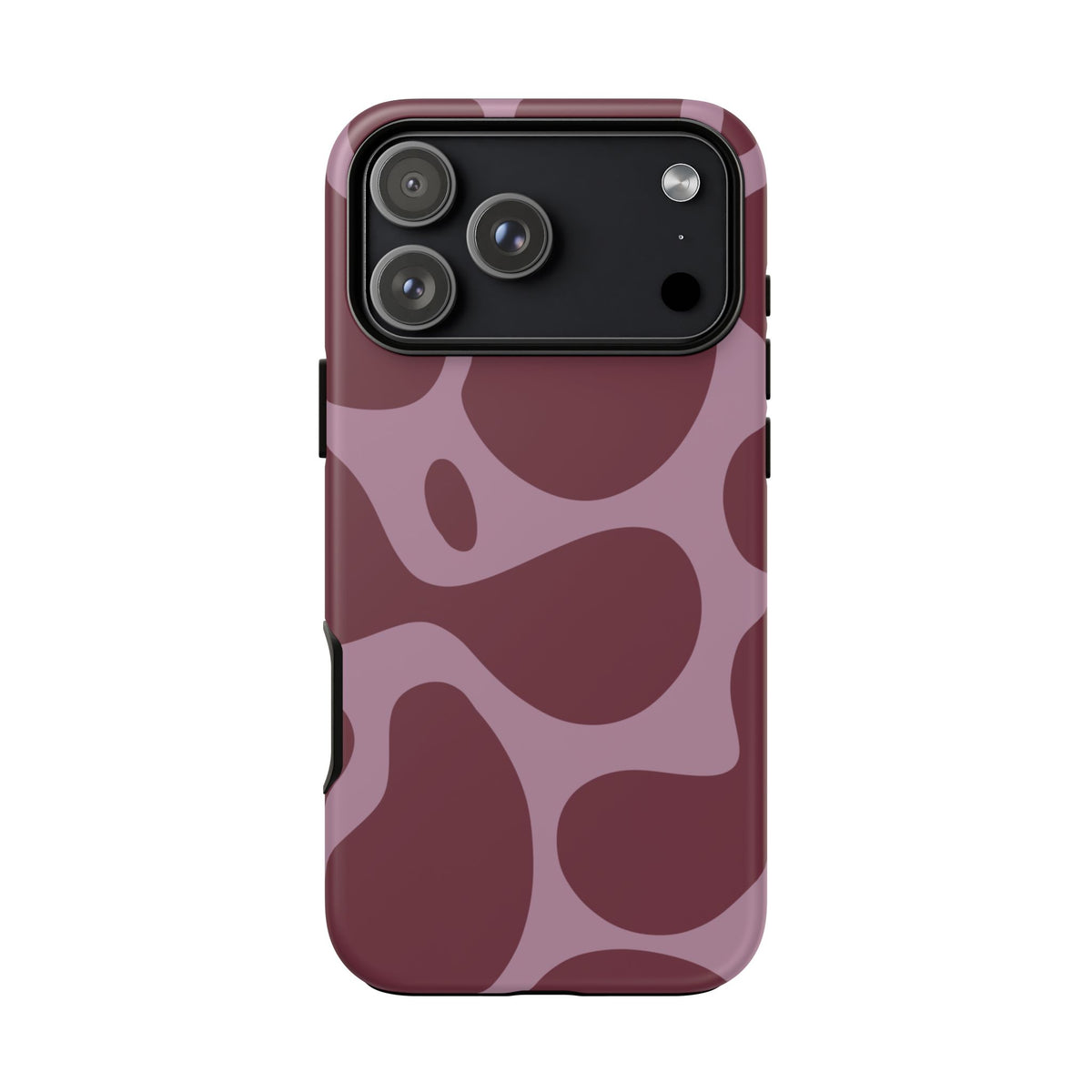 Abstract Burgundy Phone Case