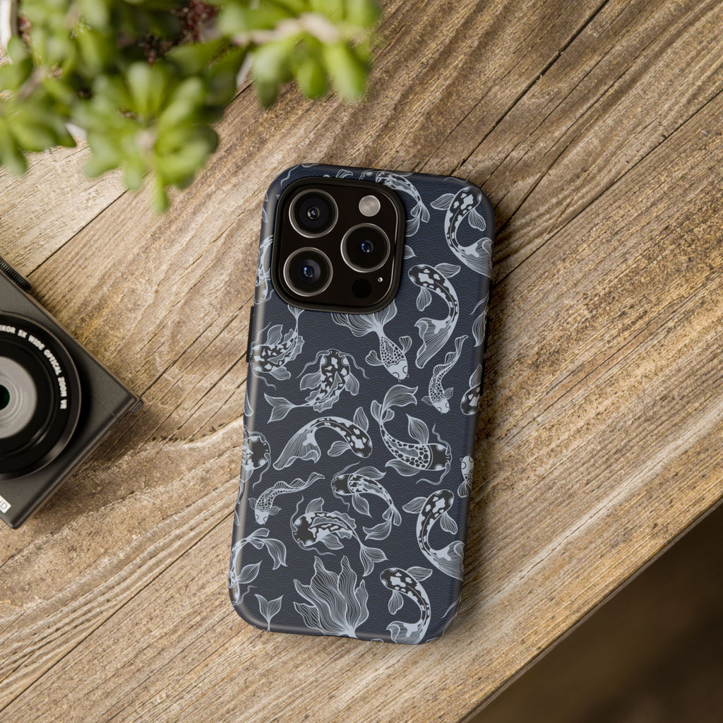 Moonlit Koi Phone Case
