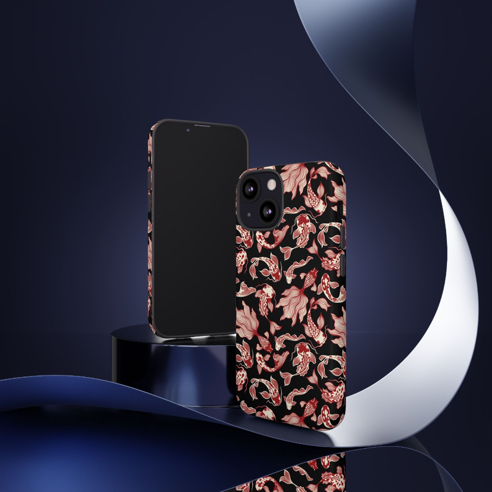 Crimson Koi Phone Case