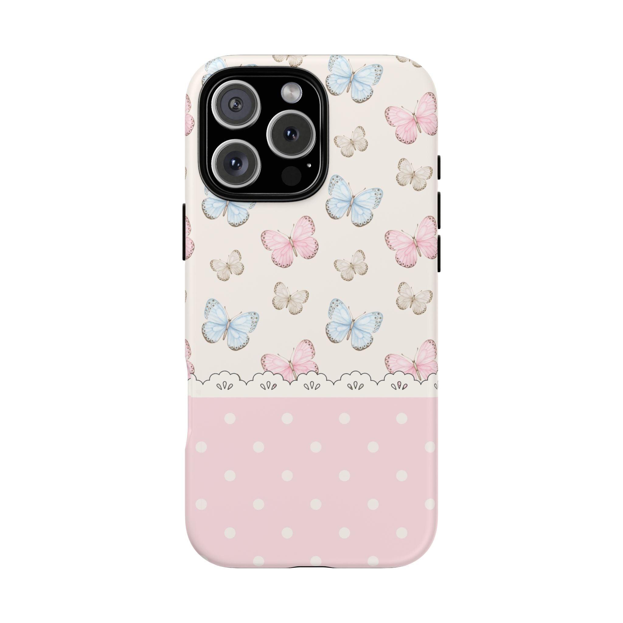 Butterfly Polka Phone Case