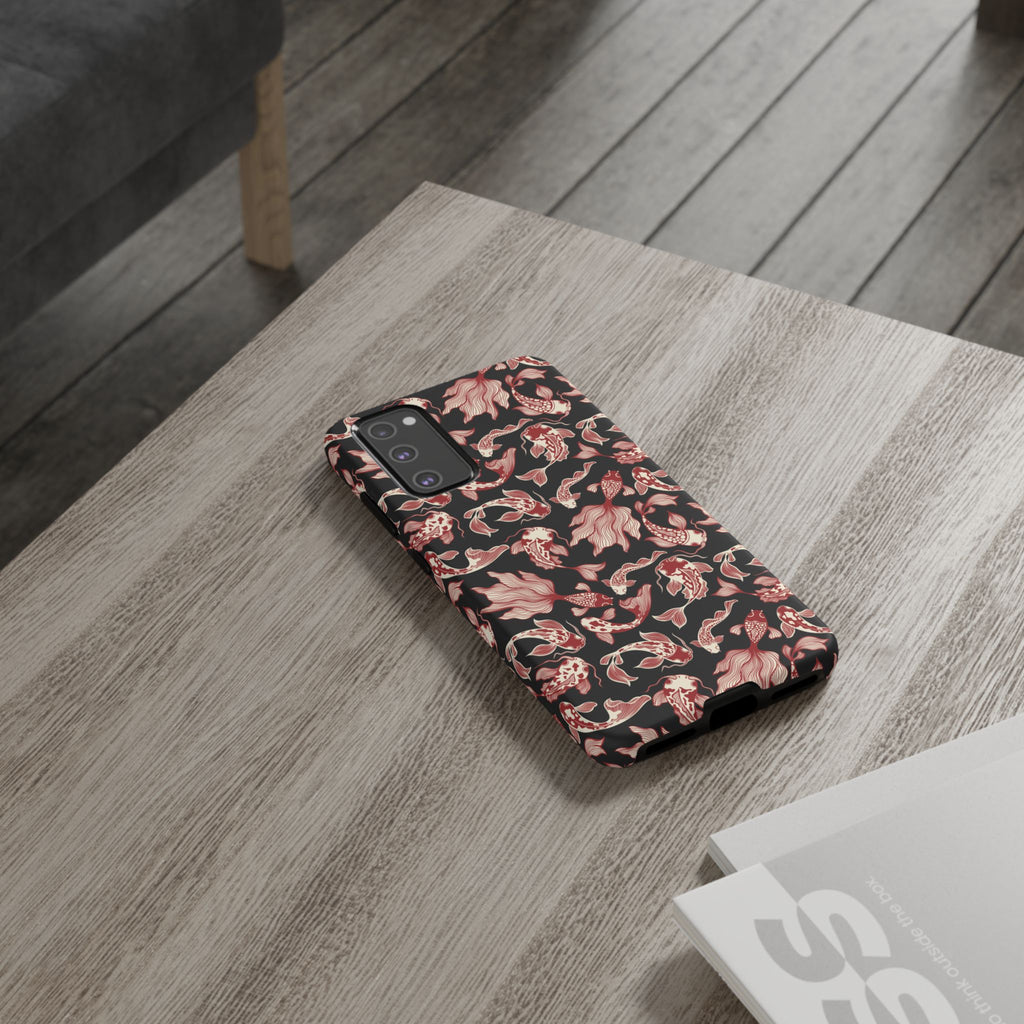 Crimson Koi Phone Case
