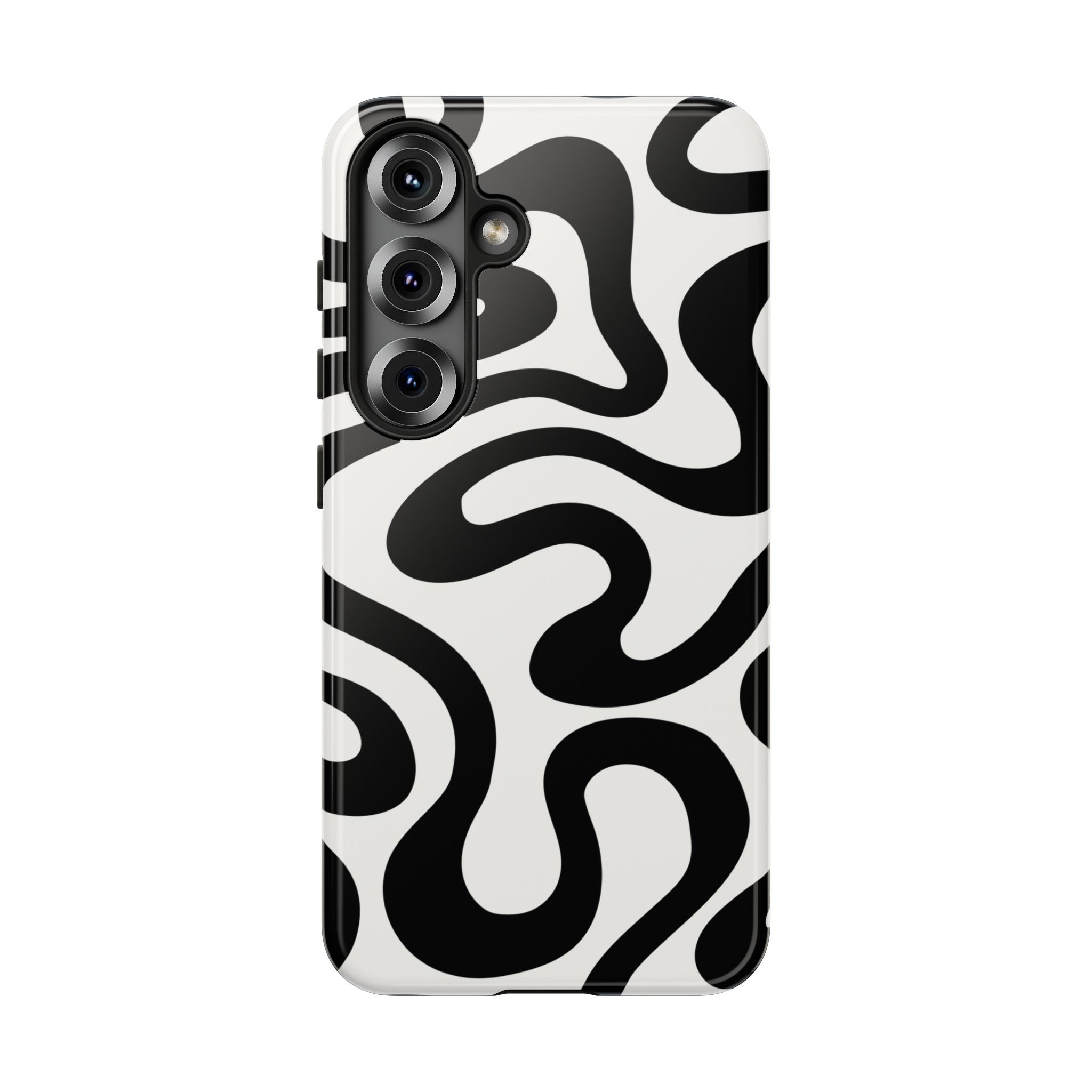 Black & White Swirl Phone Case