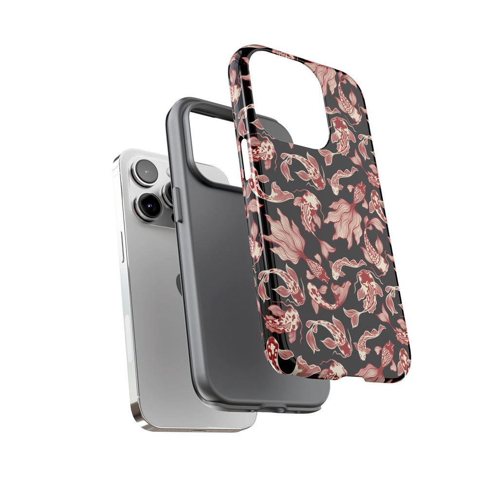 Crimson Koi Phone Case
