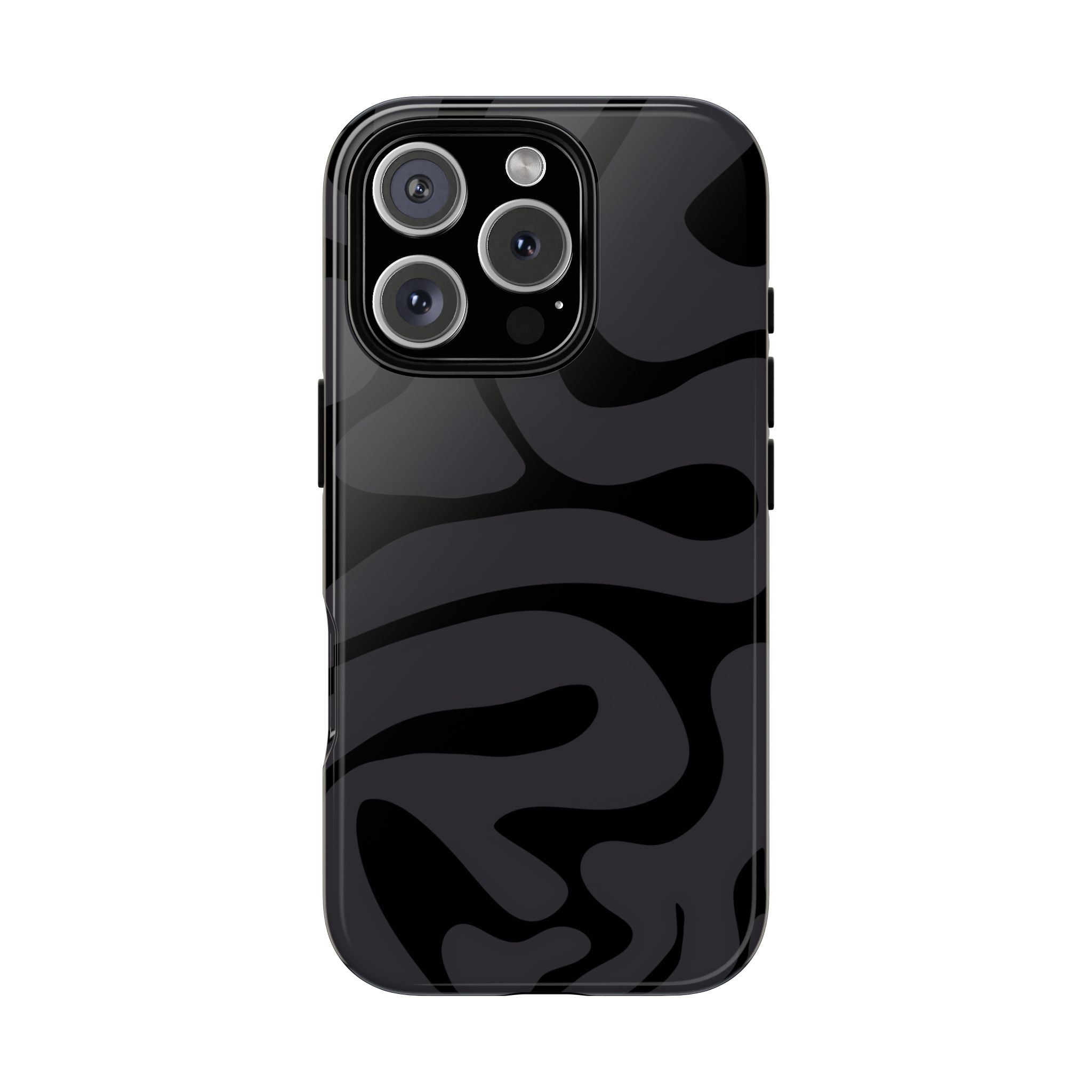 Black Swirl Phone Case