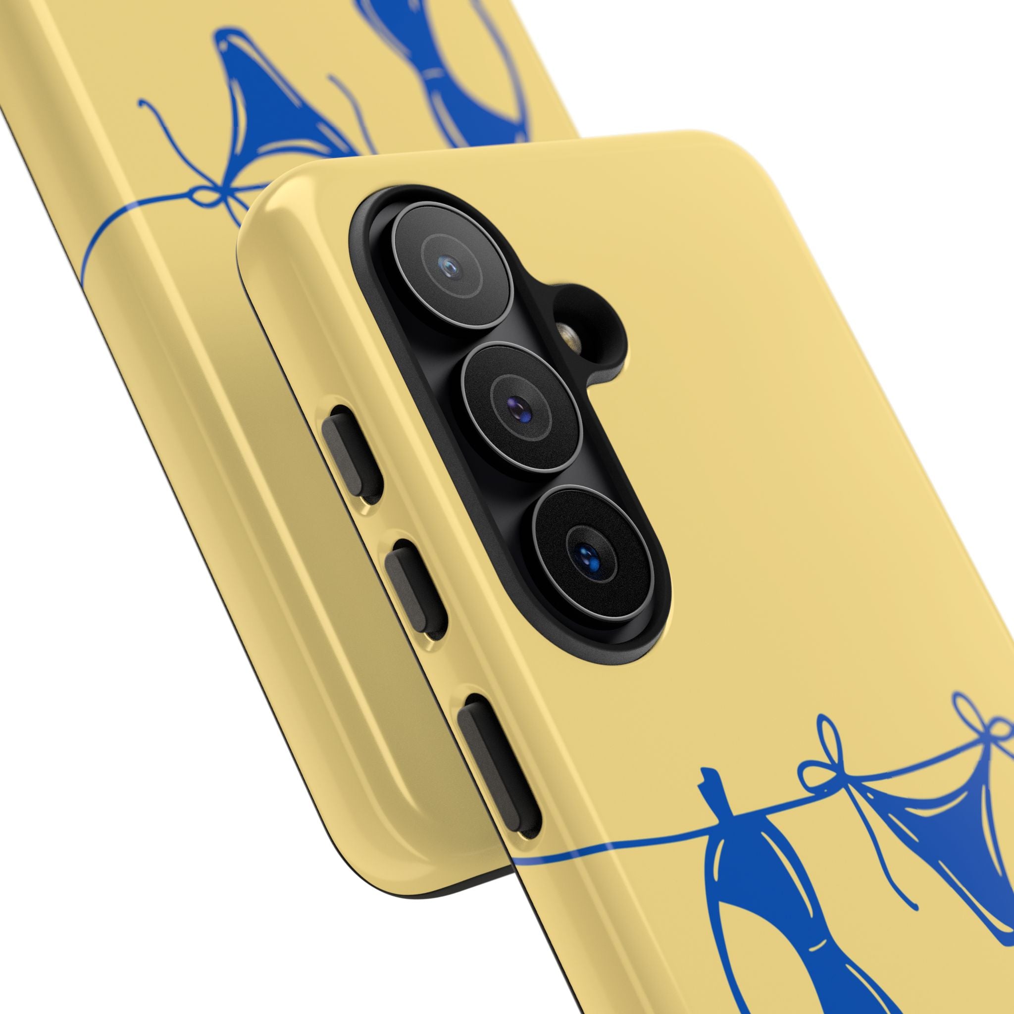 Blue Bikini Line Art Phone Case