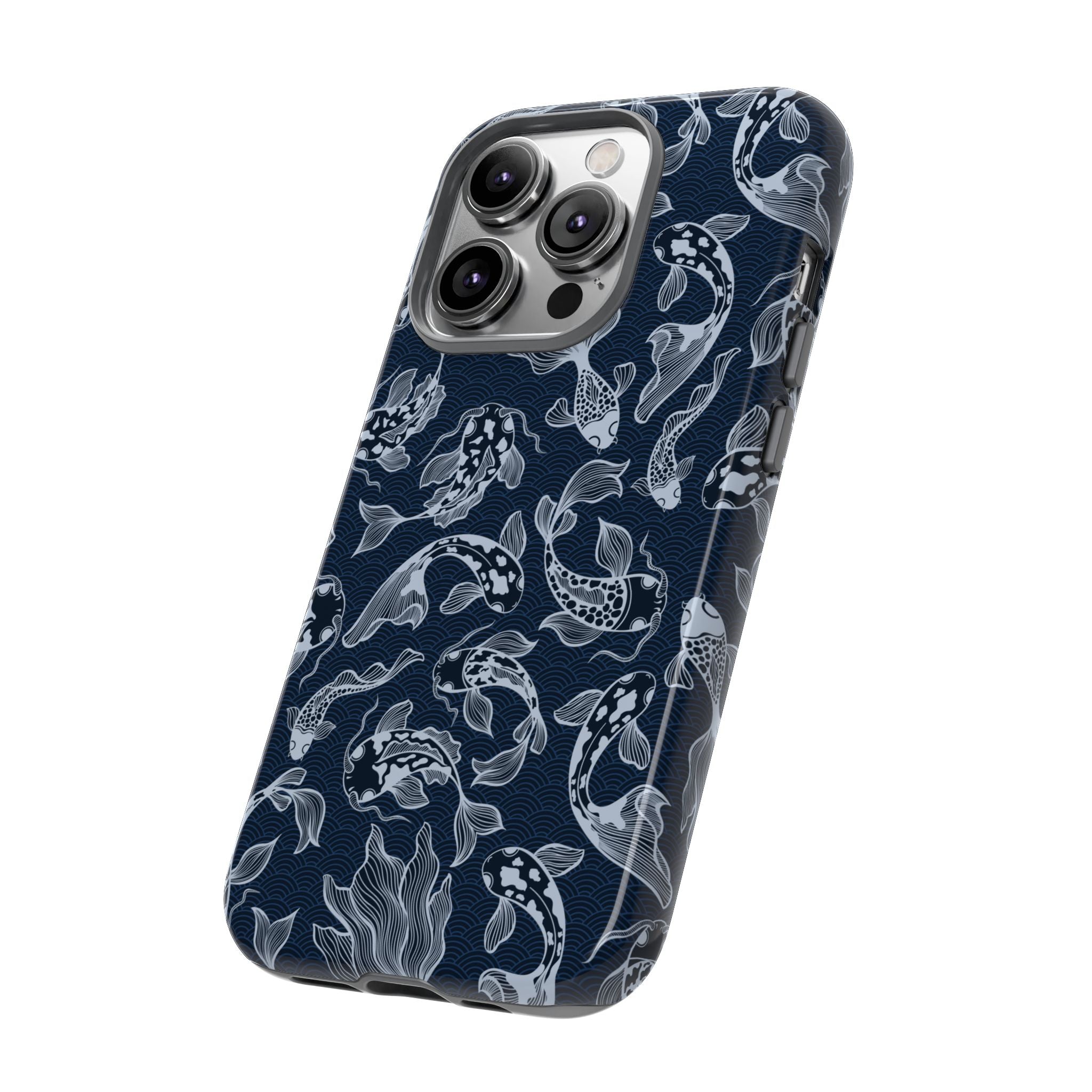 Moonlit Koi Phone Case