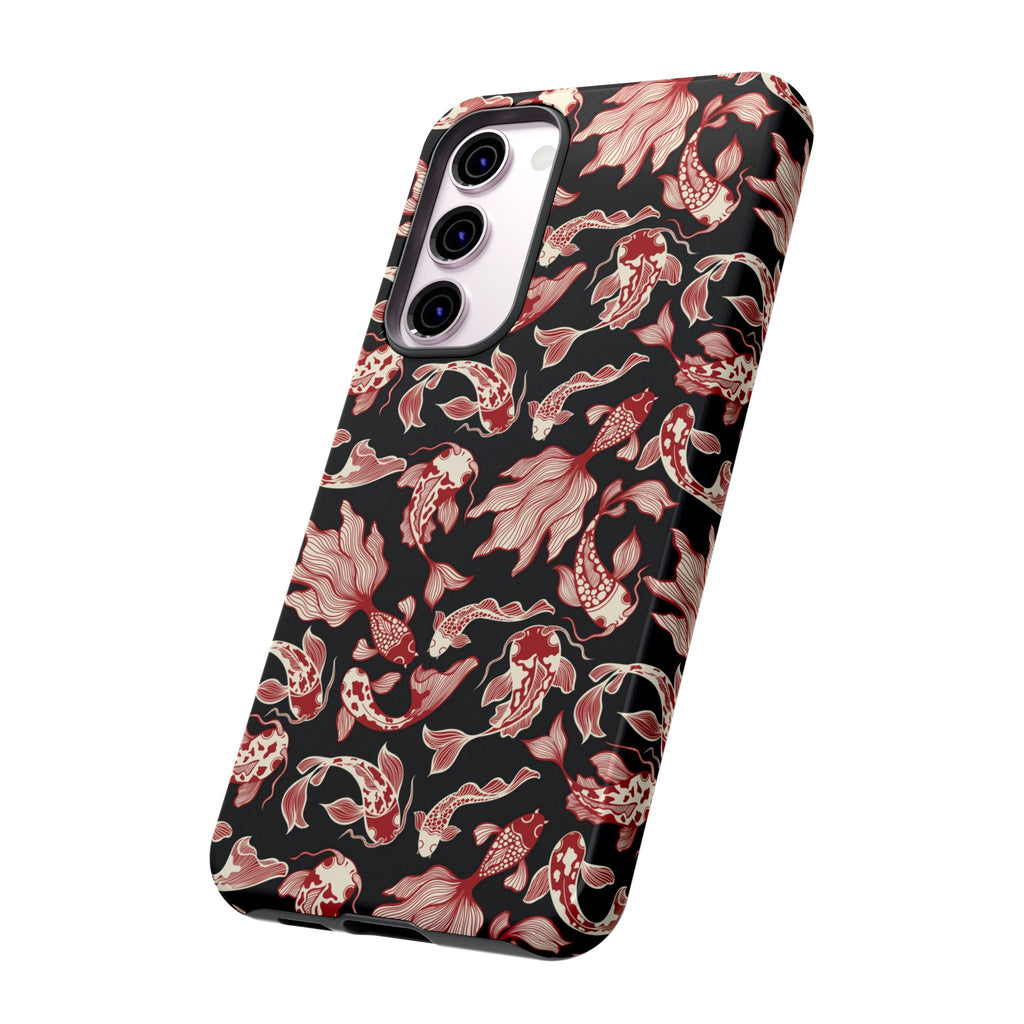 Crimson Koi Phone Case