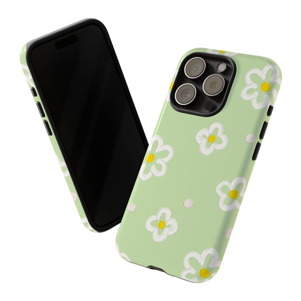 White Daisies Phone Case