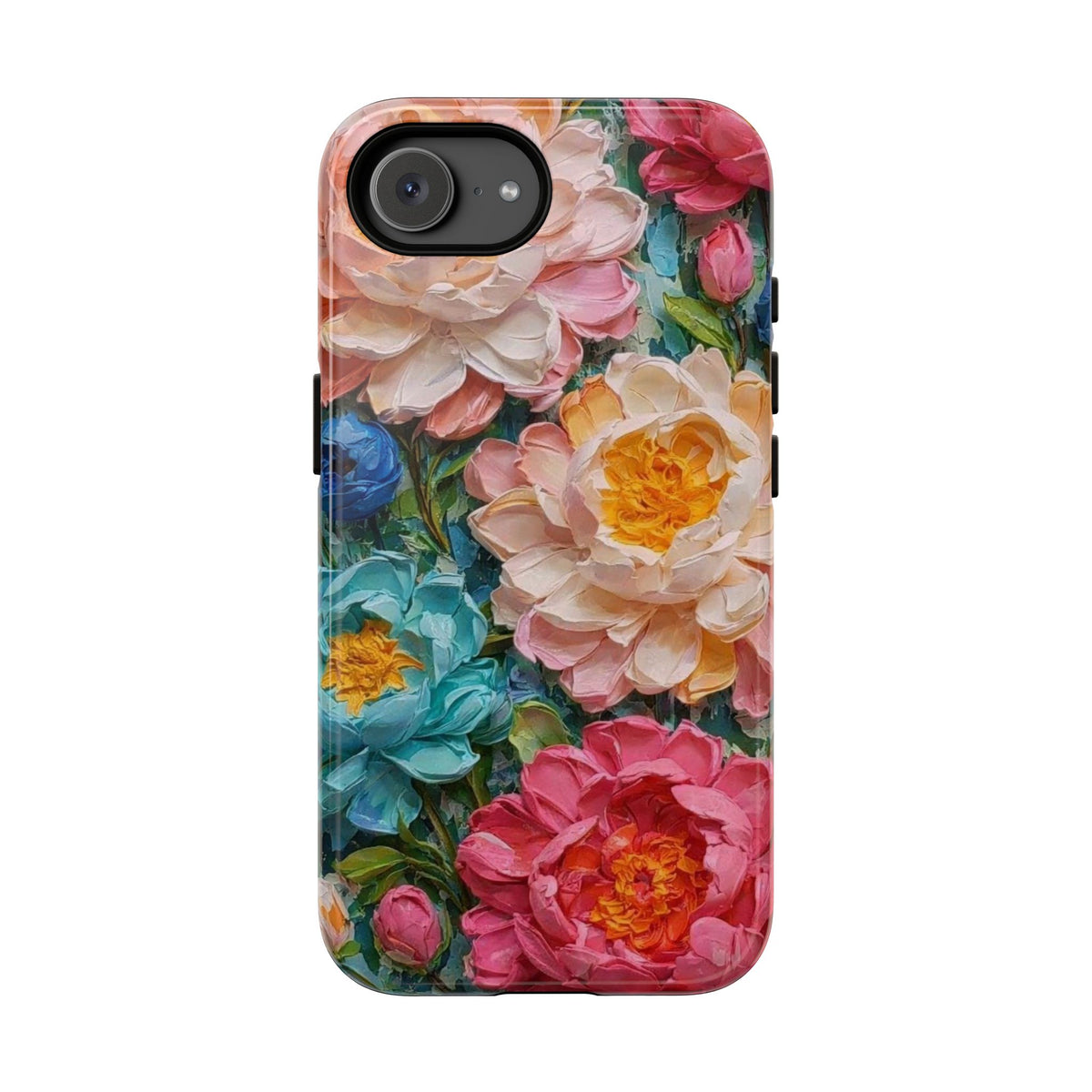 Colorful Peony Phone Case