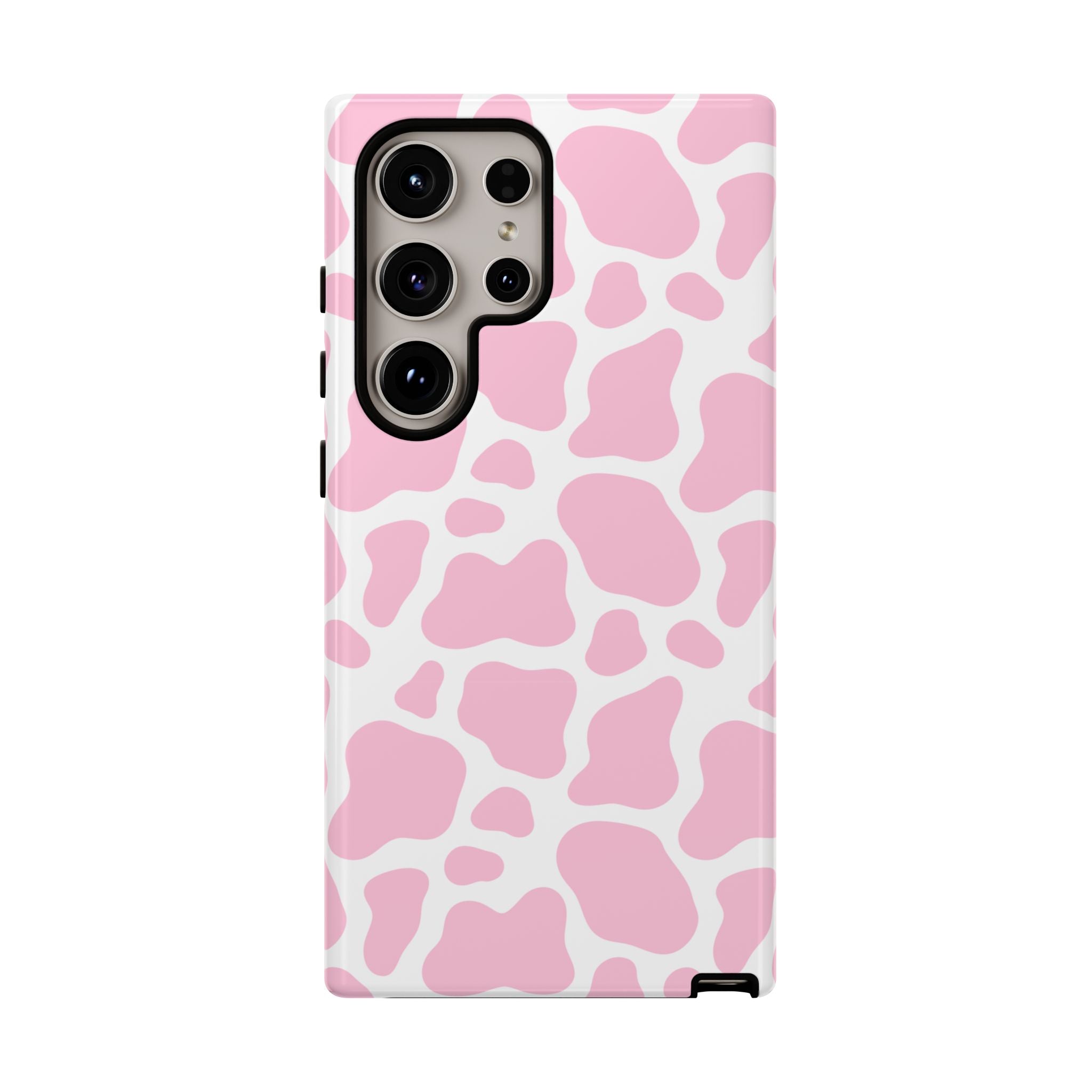 Pink Cow Print Phone Case