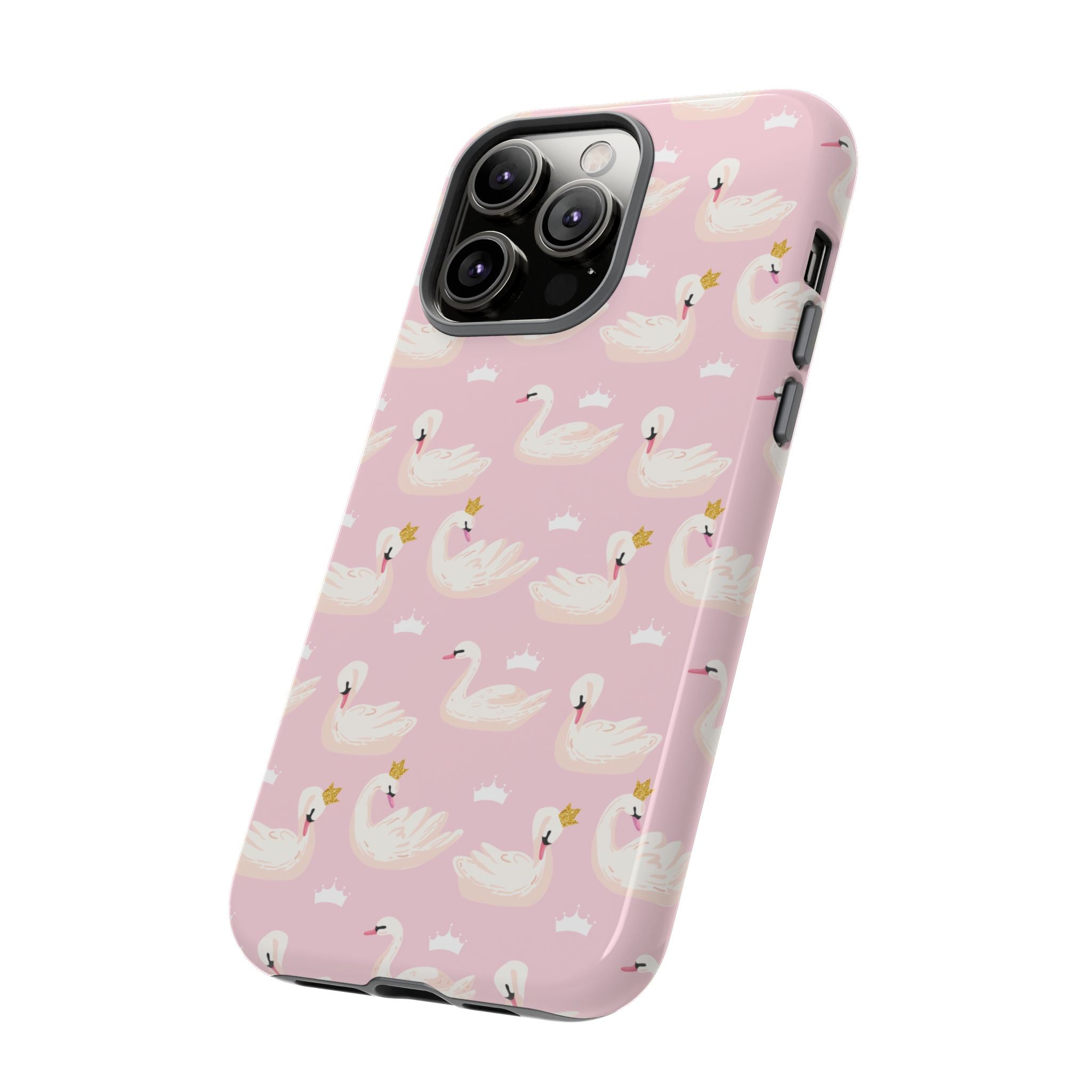 Pink Swan Phone Case