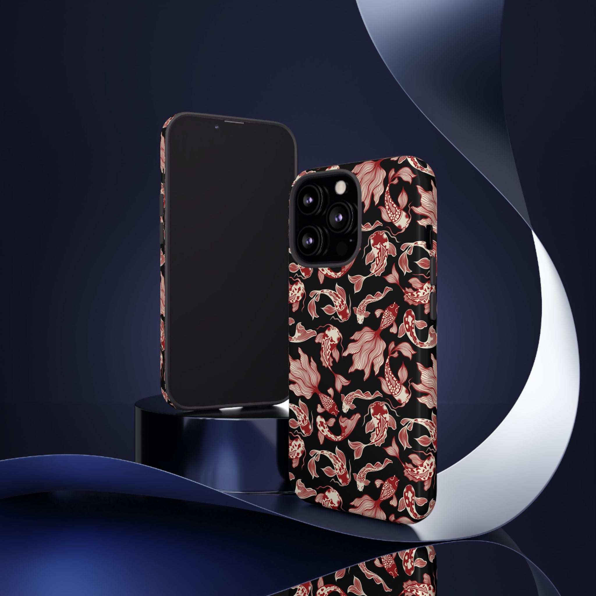 Crimson Koi Phone Case