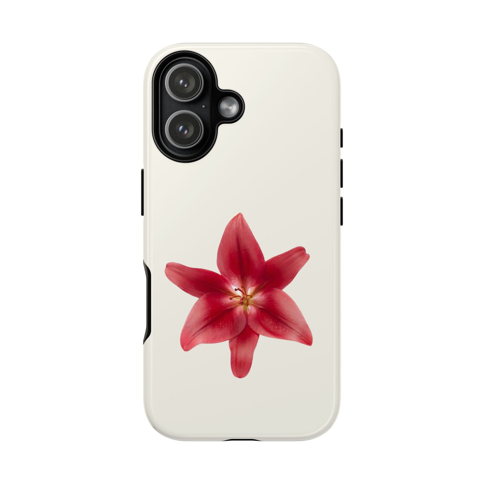 Red Star Lily iPhone Case – Alomi Cases