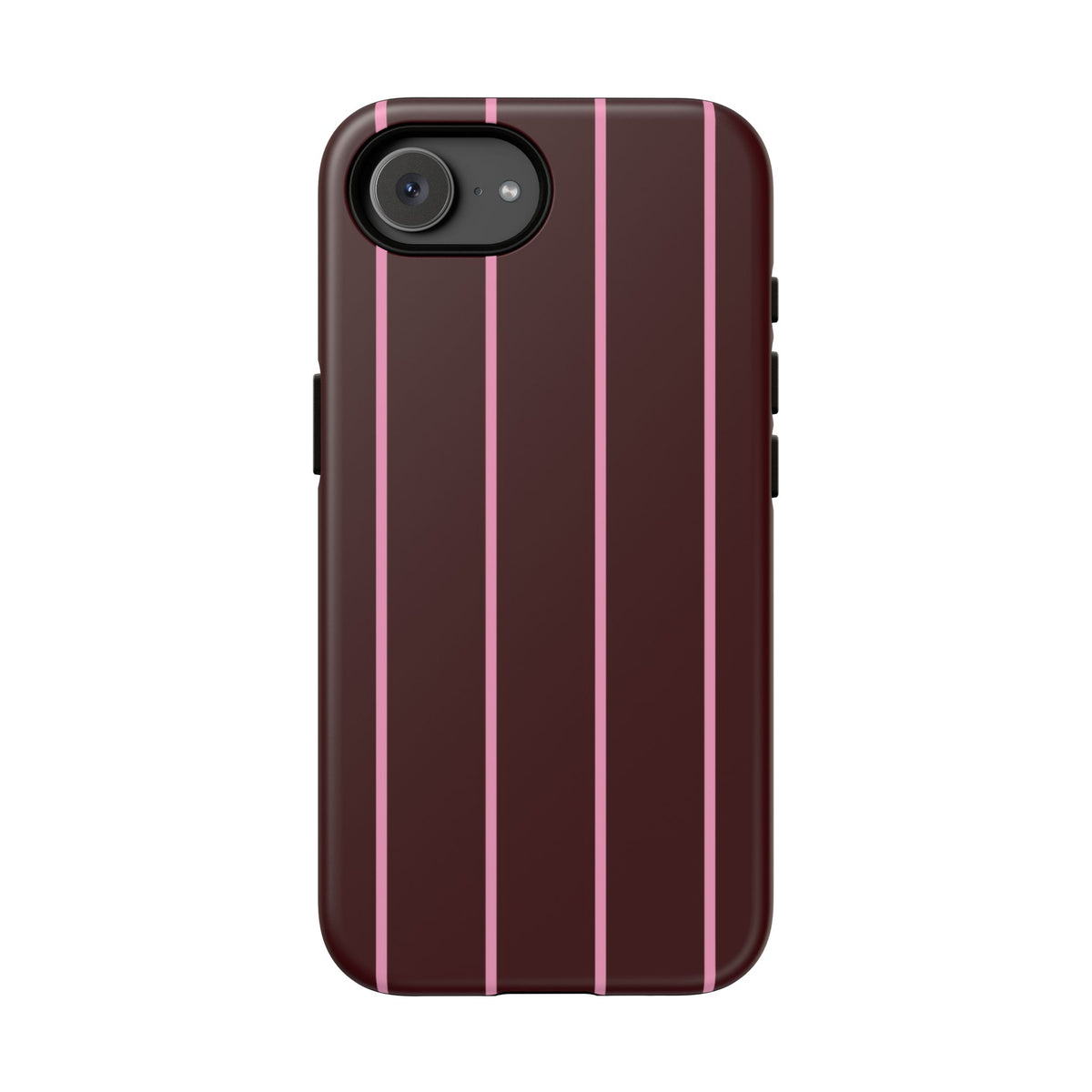 Striped Burgundy Phone Case