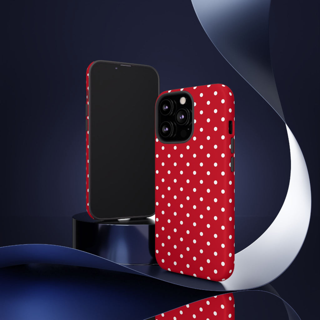 Red Polka Dot Phone Case