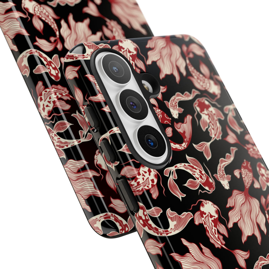 Crimson Koi Phone Case
