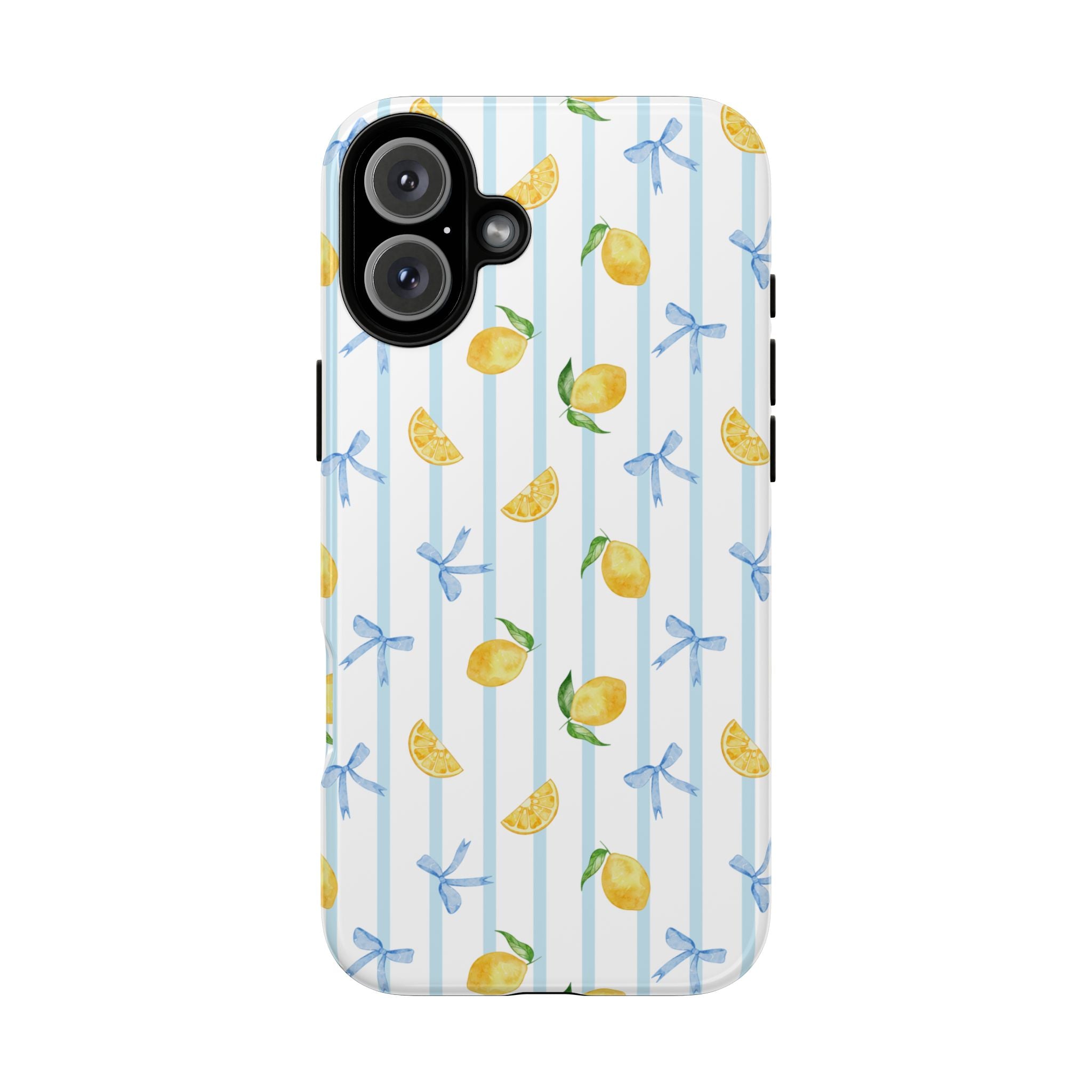 Lemon Stripe Phone Case