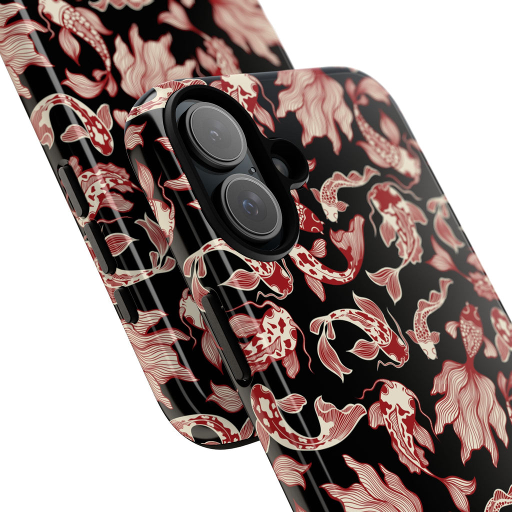 Crimson Koi Phone Case